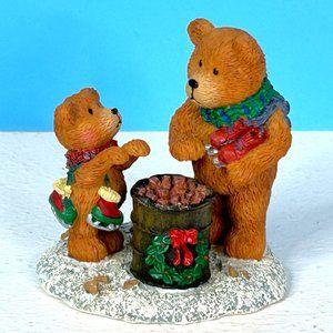 RARE Vintage Russ Bears From The Past Friends‎ You'll Love Forever 3" Figurine